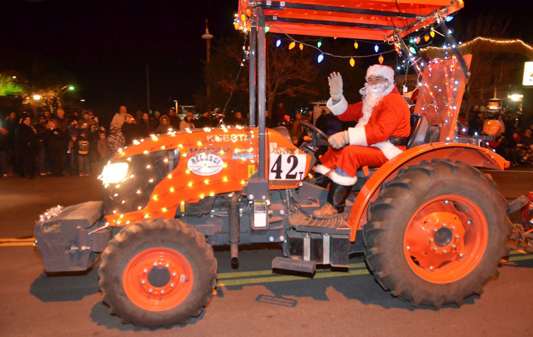 Calistoga's 18th Annual Lighted Tractor Parade